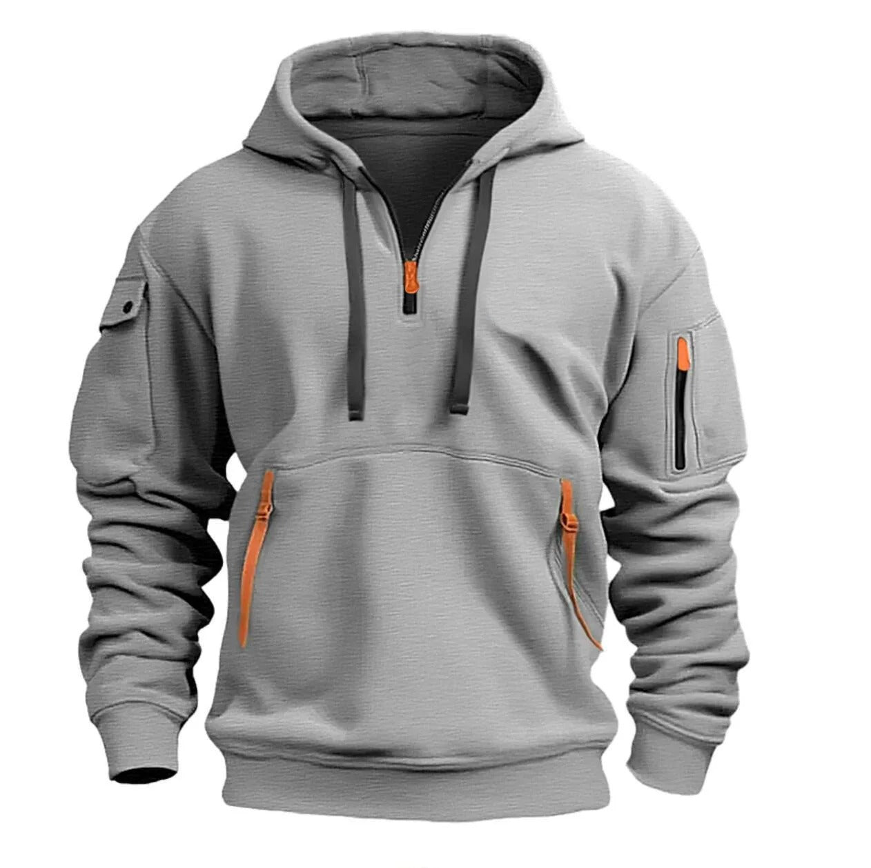 Lorenz - Modern Hoodie with Half Zip