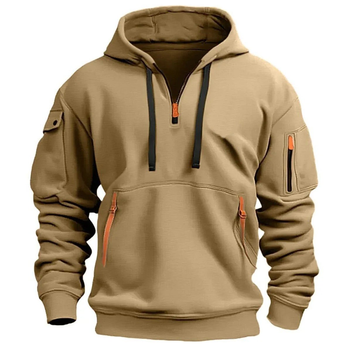 Lorenz - Modern Hoodie with Half Zip
