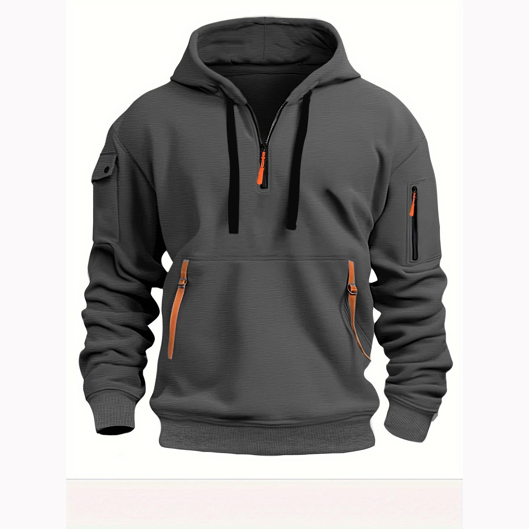 Lorenz - Modern Hoodie with Half Zip