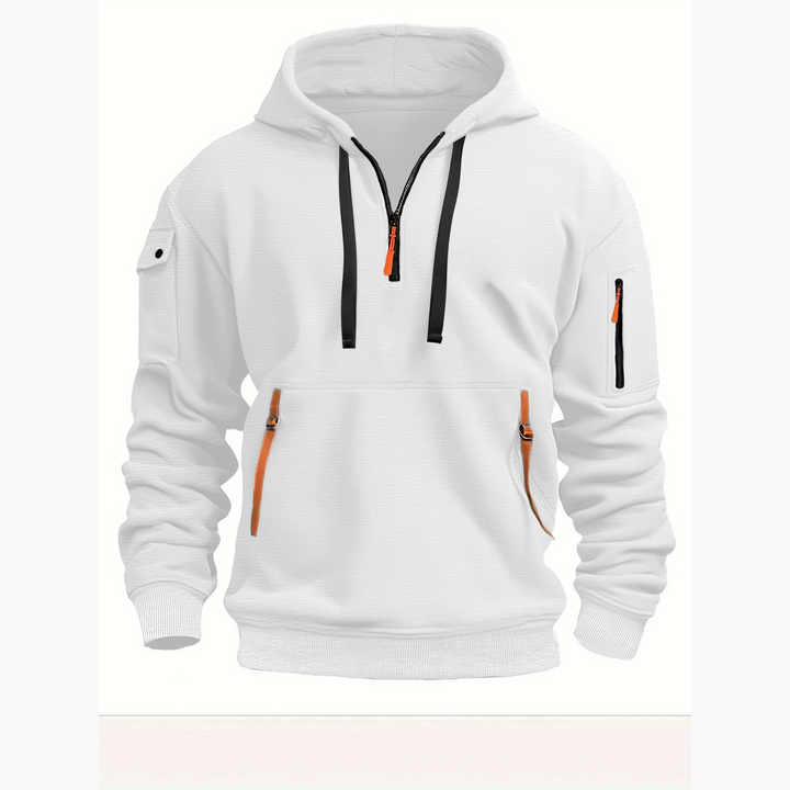Lorenz - Modern Hoodie with Half Zip