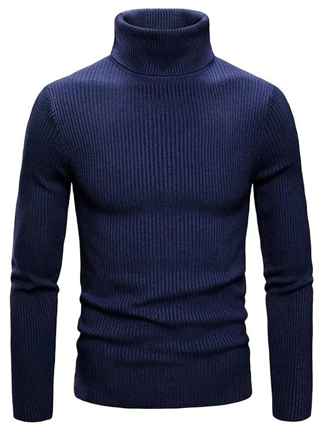 Lorenz - Stylish Sweater with Turtle Neckline