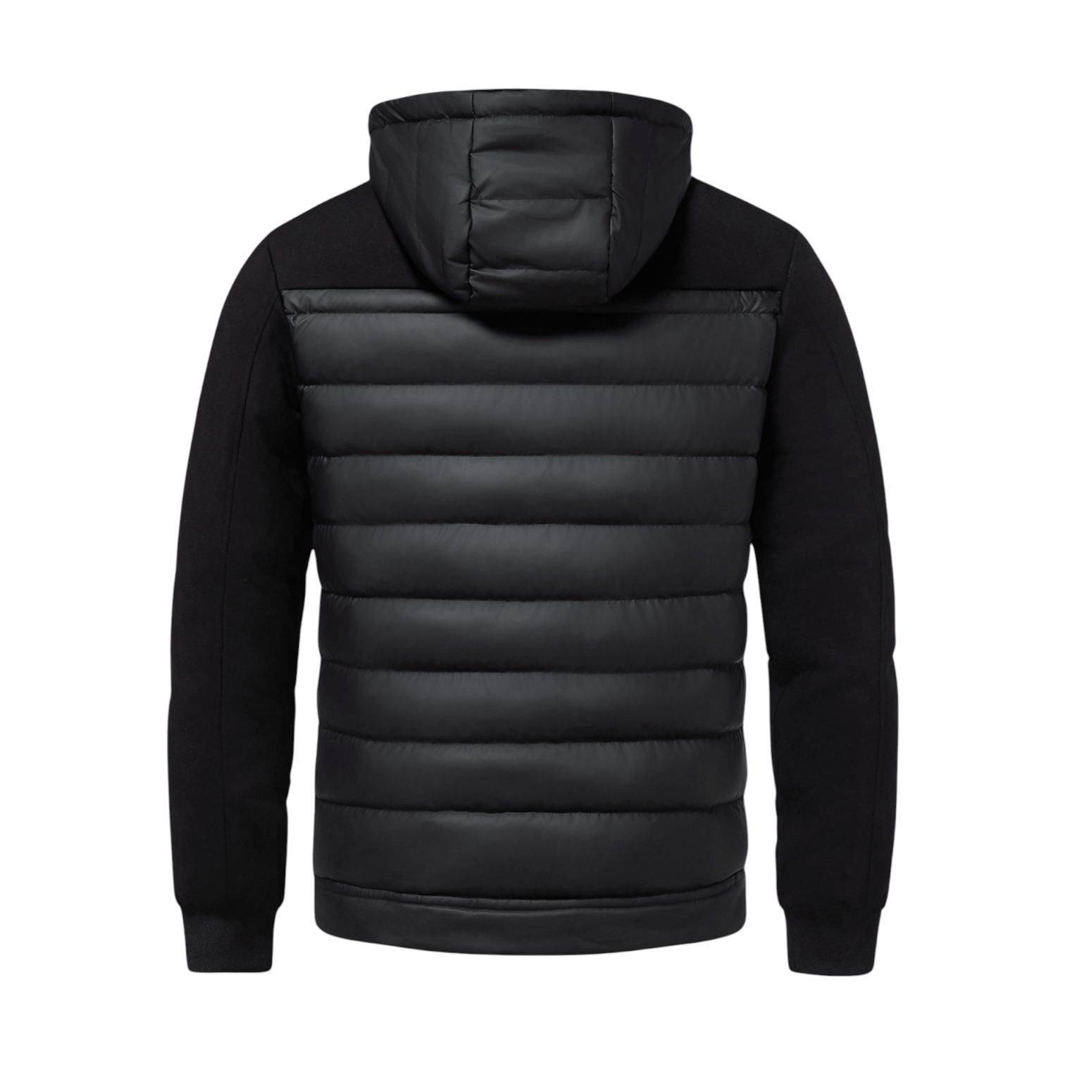 Luca – Hooded Jacket with Zipper and Quilted Front