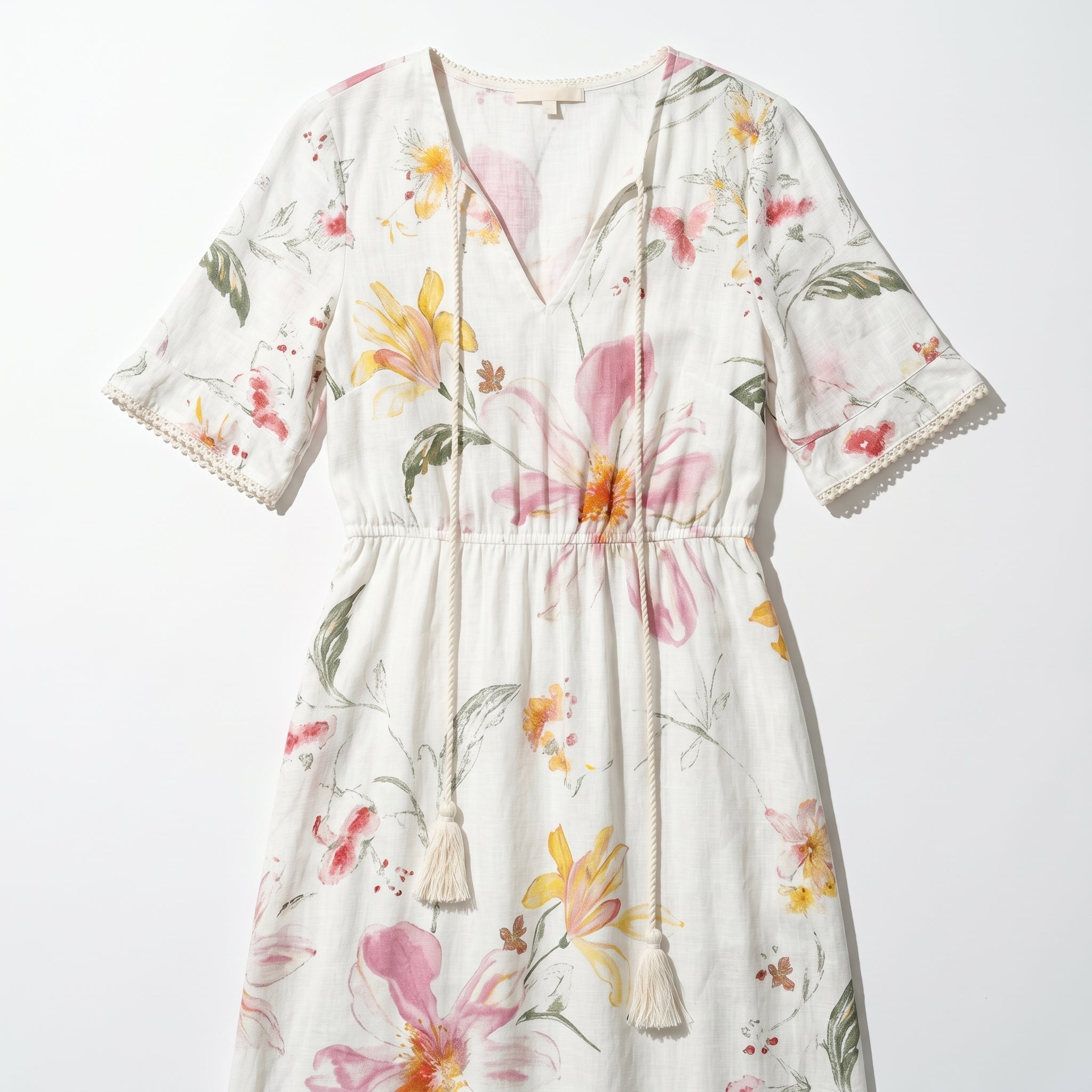 Lucy - Women's Summer Maxi Dress - Dresses - Pink - Parker&Brooks