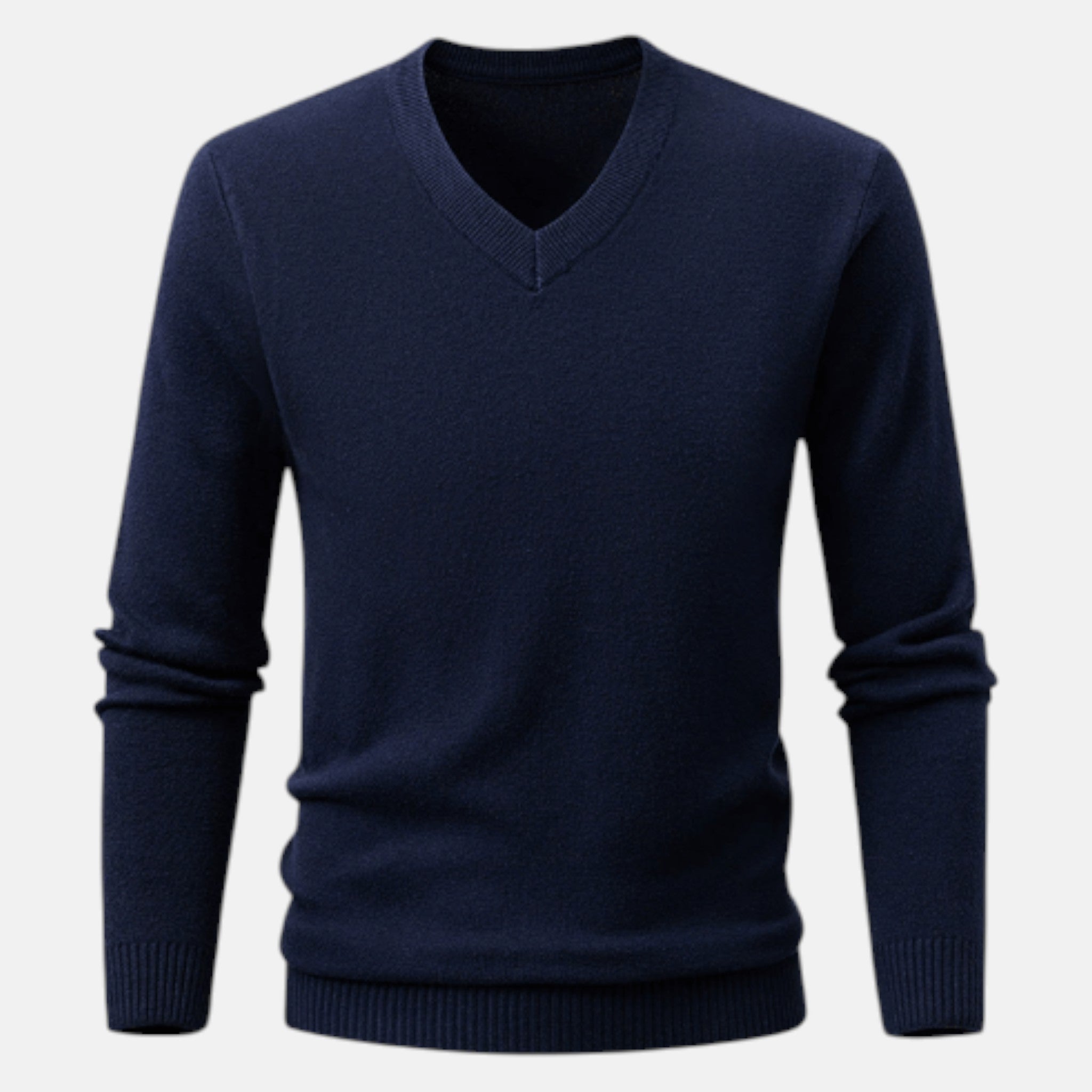 Men's Slim Fit V-Neck Sweater