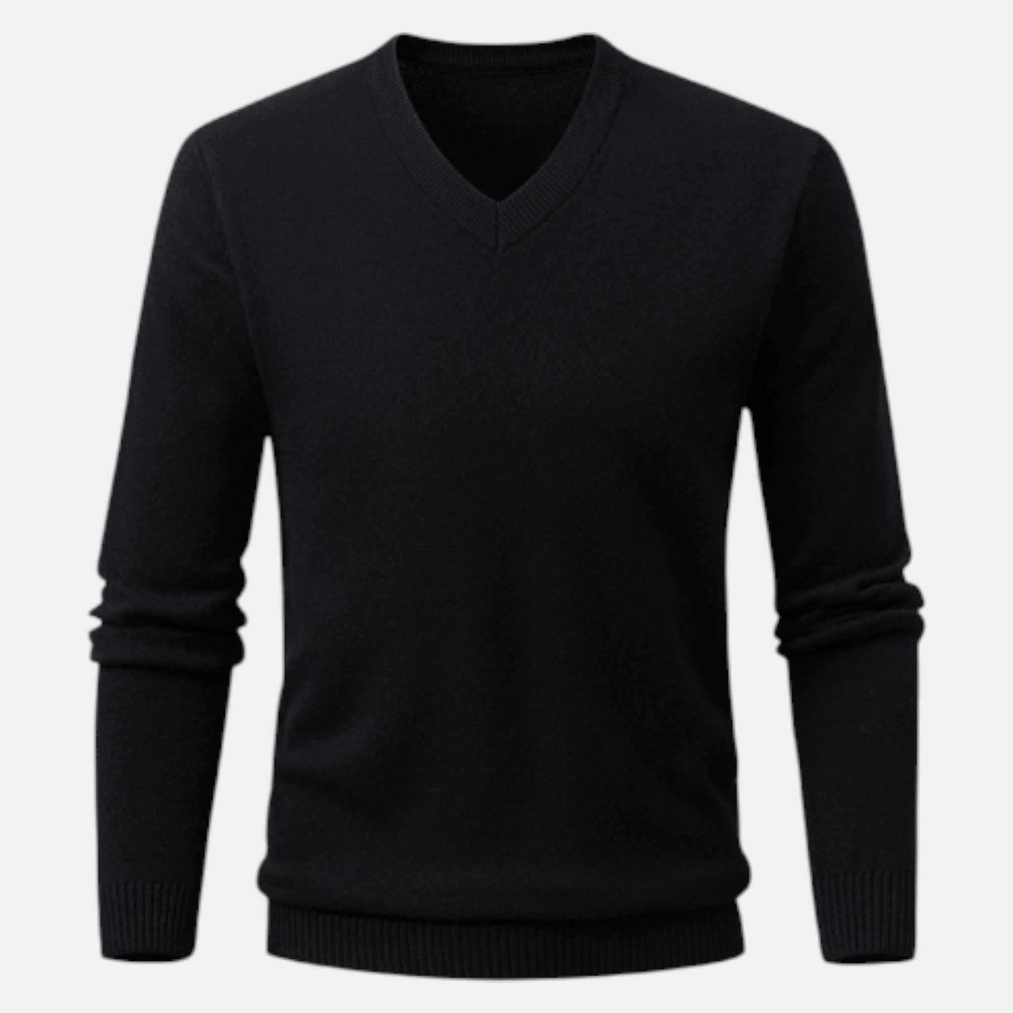 Men's Slim Fit V-Neck Sweater