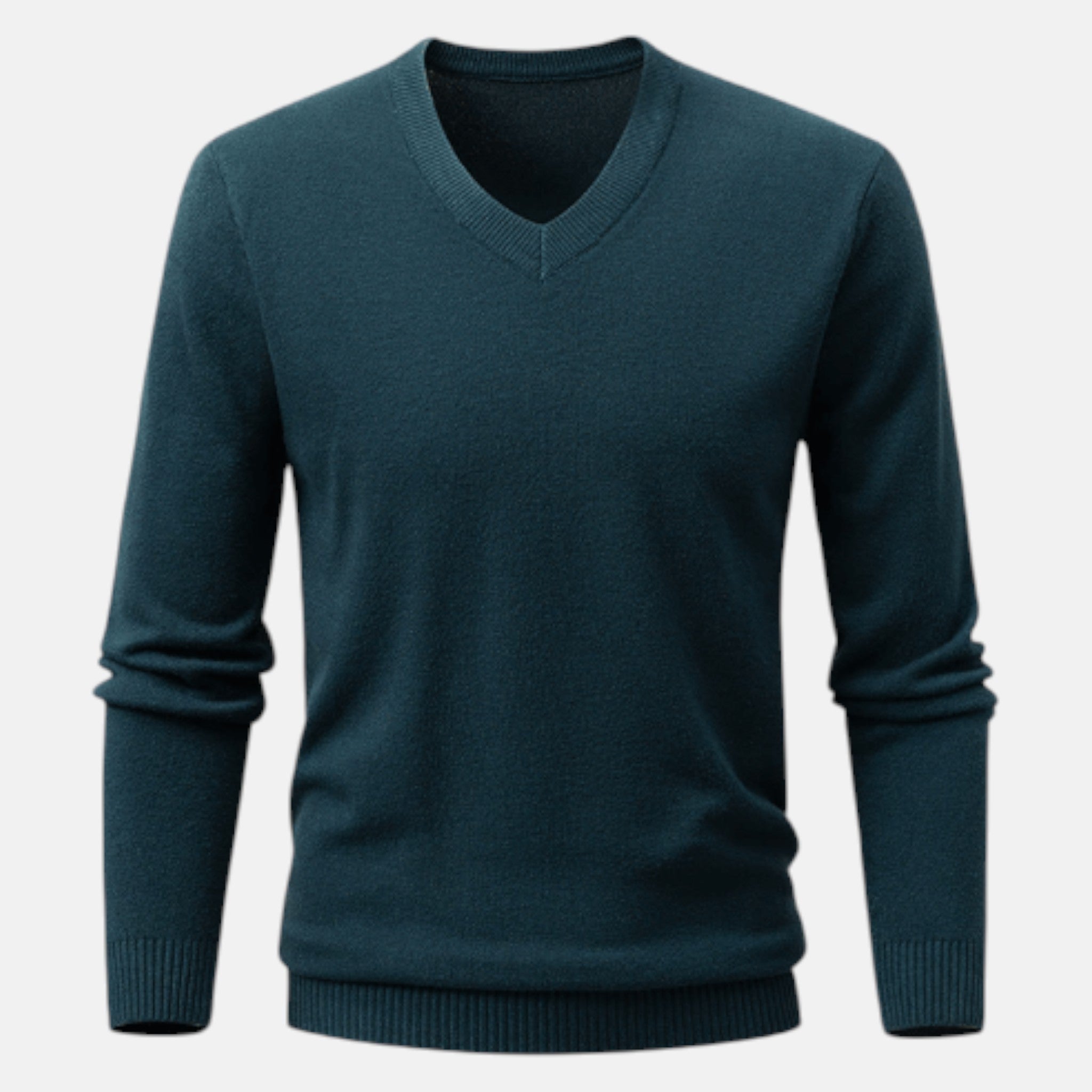 Men's Slim Fit V-Neck Sweater