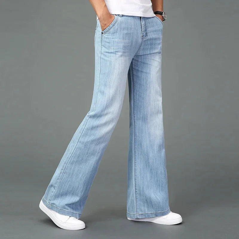 Lukas – Jeans with Bootcut and Retro Charm