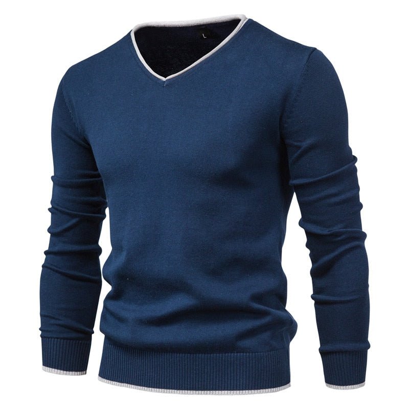 Lukas - Slim Fit Sweater with V-Neck