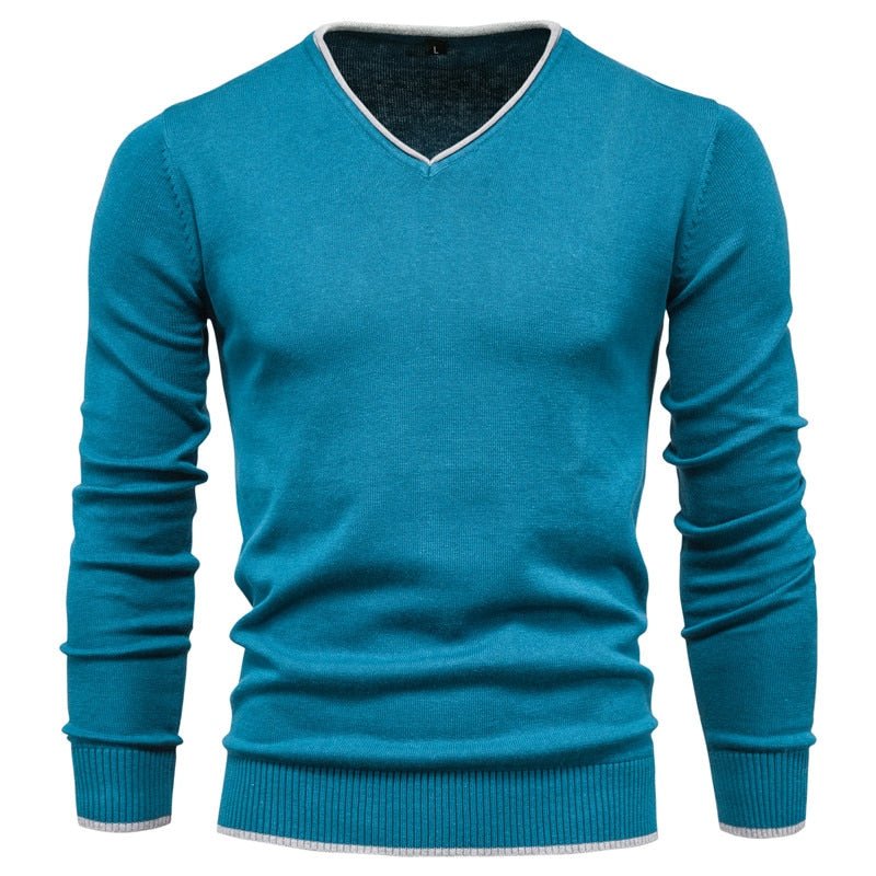 Lukas - Slim Fit Sweater with V-Neck