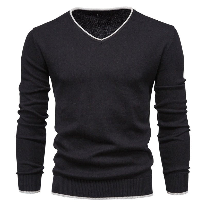 Lukas - Slim Fit Sweater with V-Neck