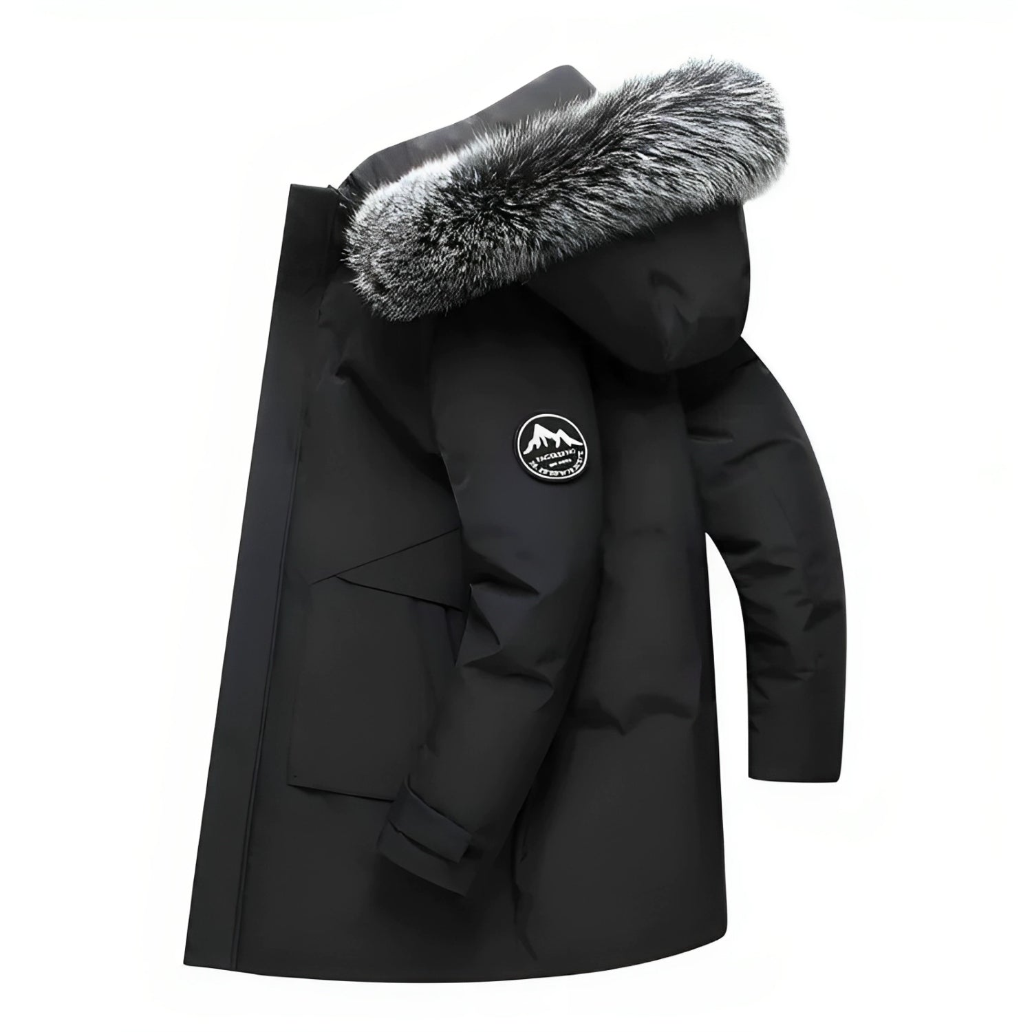 Lukas – Water-Repellent Winter Jacket with Faux Fur Hood
