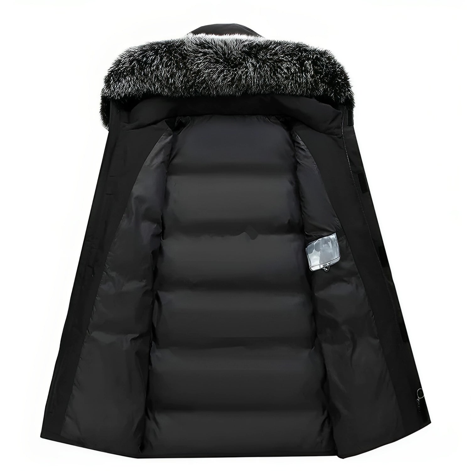 Lukas – Water-Repellent Winter Jacket with Faux Fur Hood