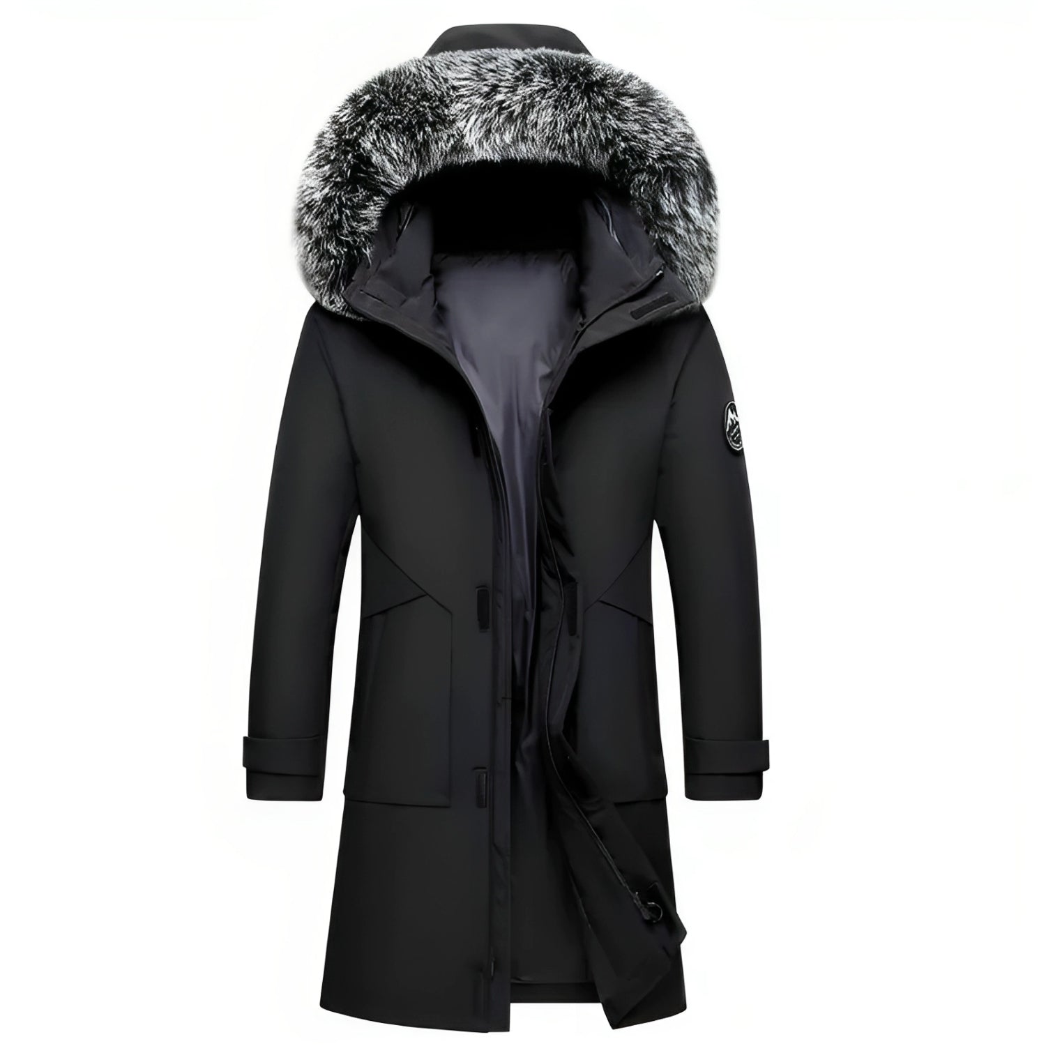 Lukas – Water-Repellent Winter Jacket with Faux Fur Hood