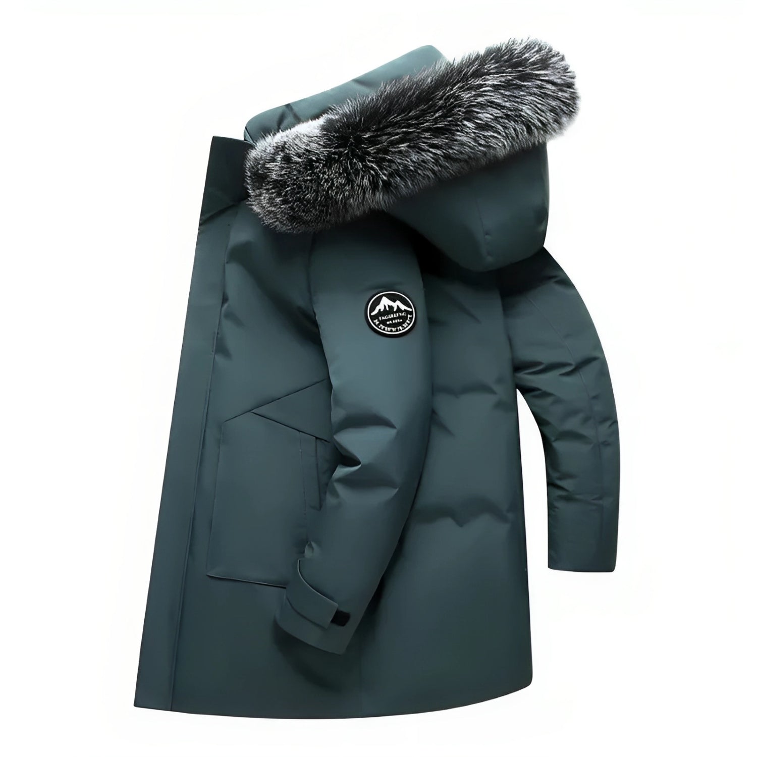 Lukas – Water-Repellent Winter Jacket with Faux Fur Hood