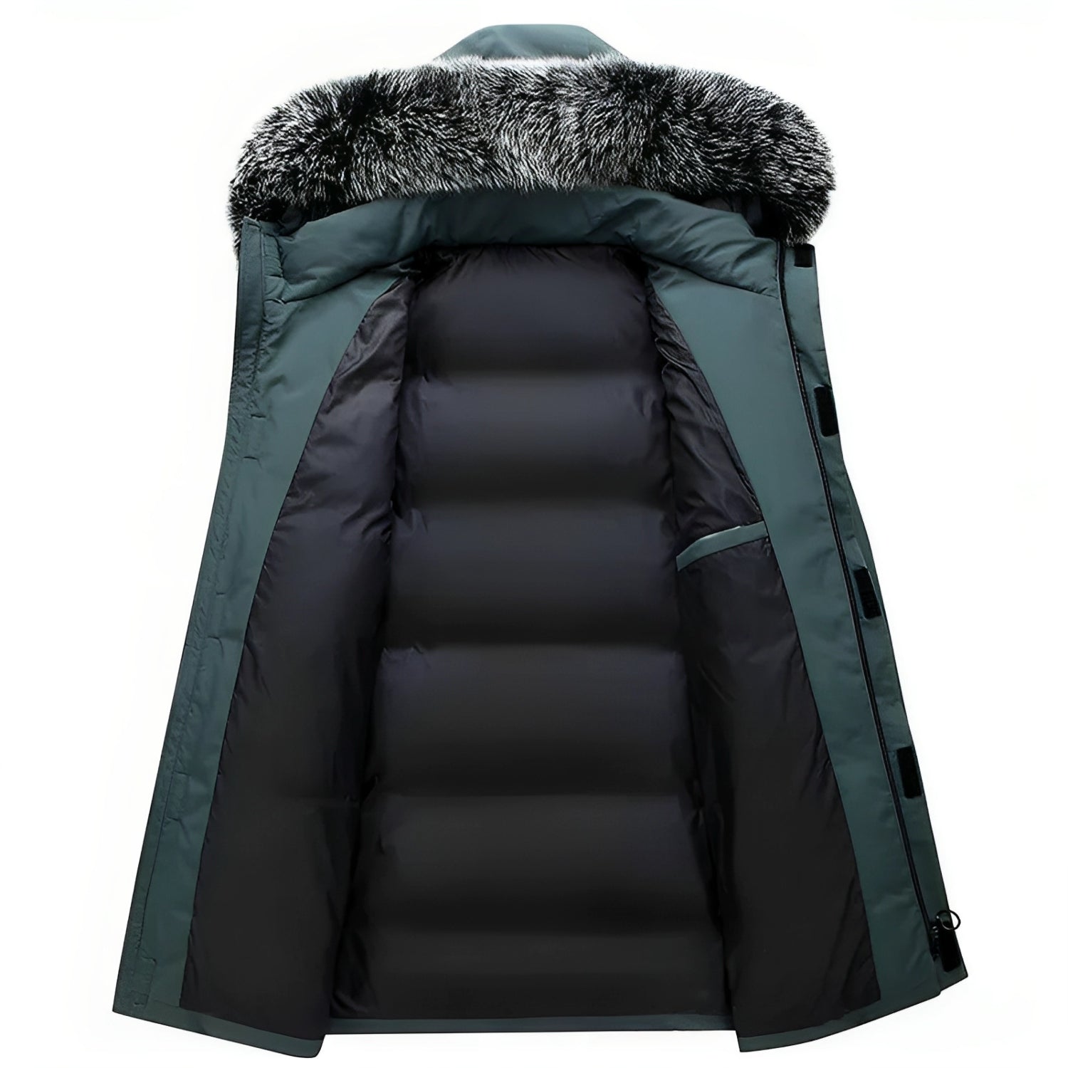 Lukas – Water-Repellent Winter Jacket with Faux Fur Hood