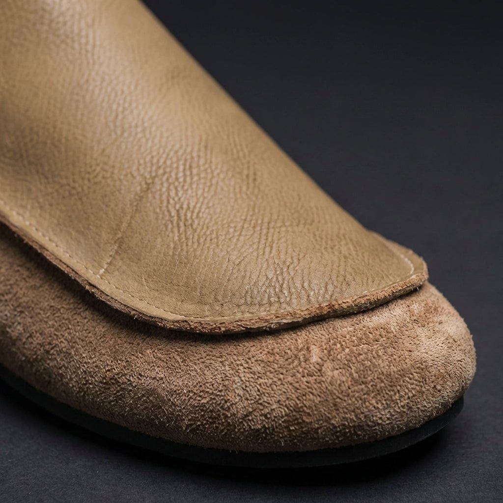 Marcus - Men's Casual Round Toe Flat Loafers - Loafers - Khaki - Parker&Brooks