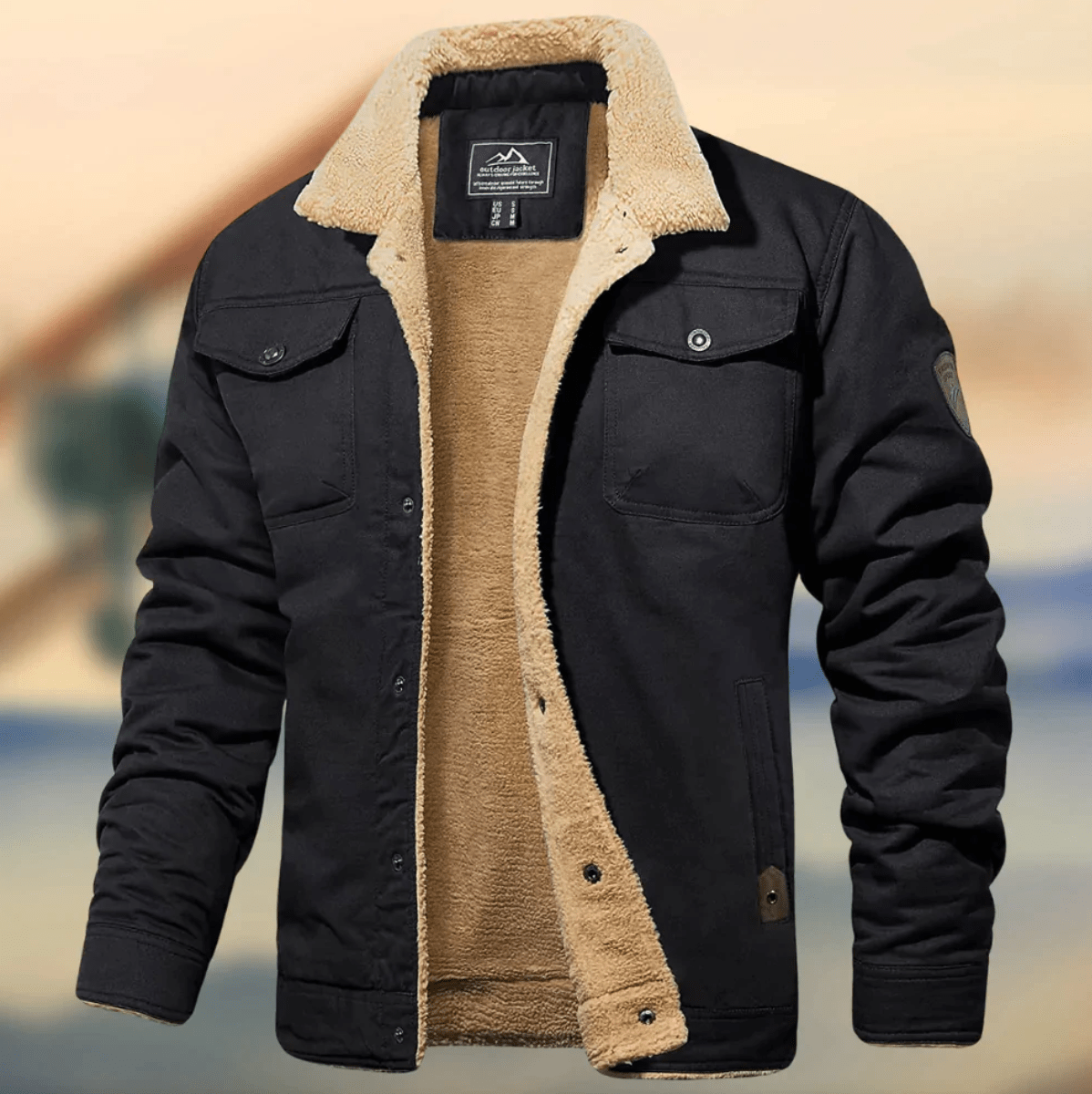 Markus - Elegant and Warm Jacket with Cozy Comfort