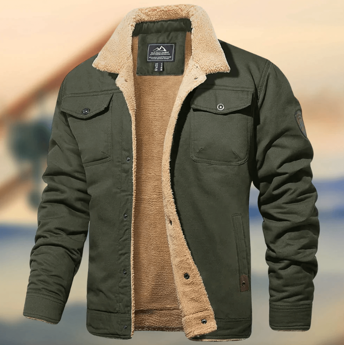 Markus - Elegant and Warm Jacket with Cozy Comfort