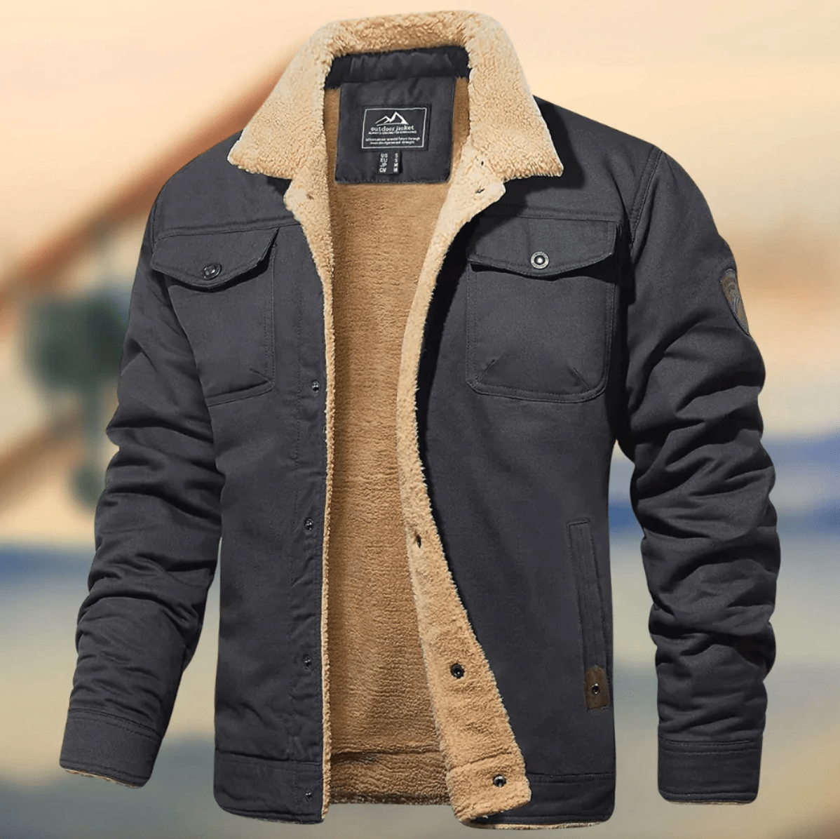 Markus - Elegant and Warm Jacket with Cozy Comfort