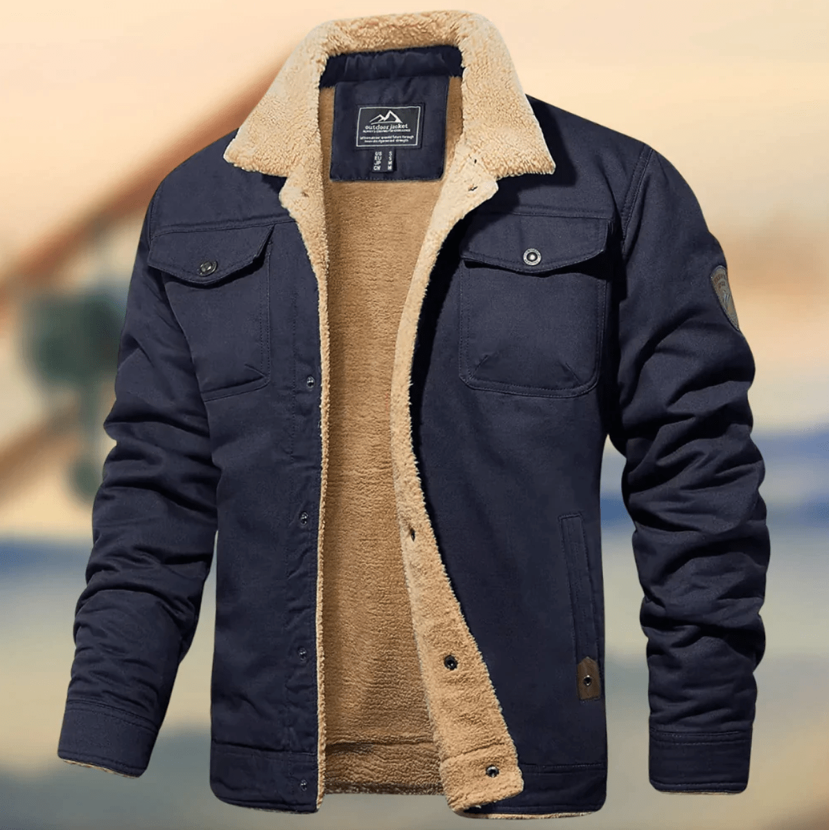 Markus - Elegant and Warm Jacket with Cozy Comfort