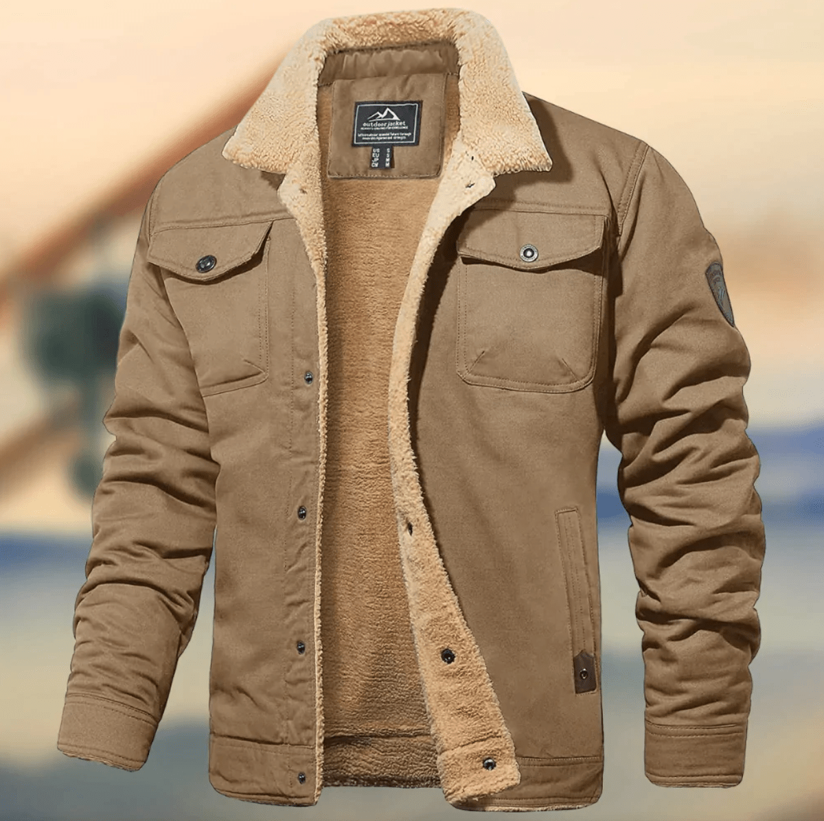 Markus - Elegant and Warm Jacket with Cozy Comfort