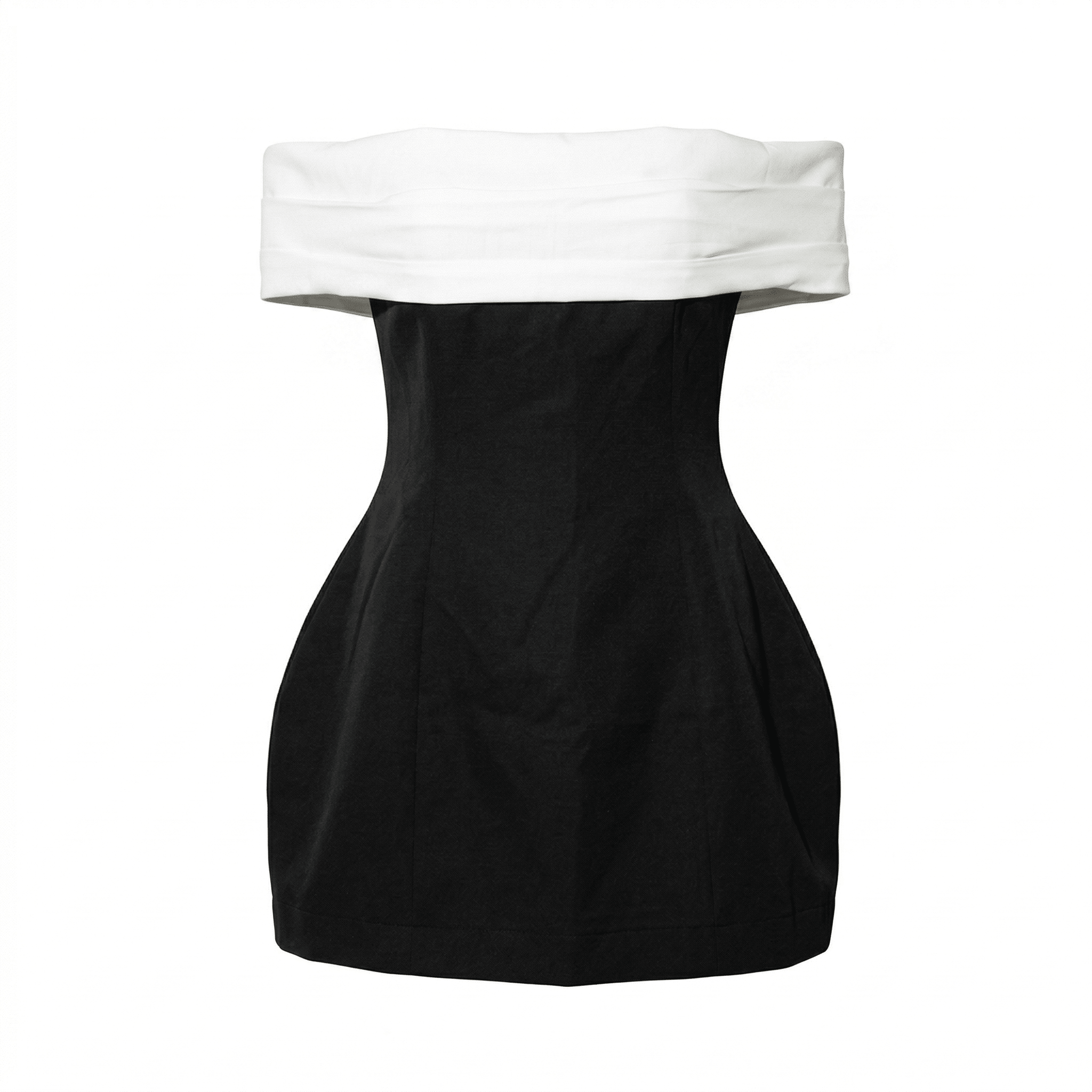 Mia - Women's Party Off - Shoulder Mini Dress - Dress - Black - Parker&Brooks
