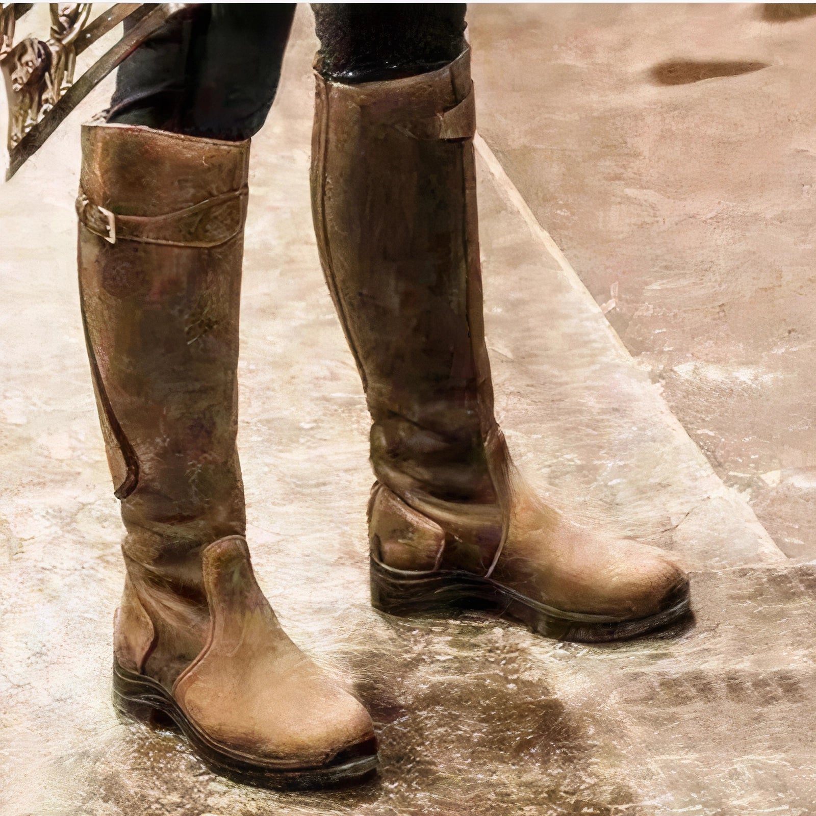 Mira – Classic Leather Riding Boots with Stable Support