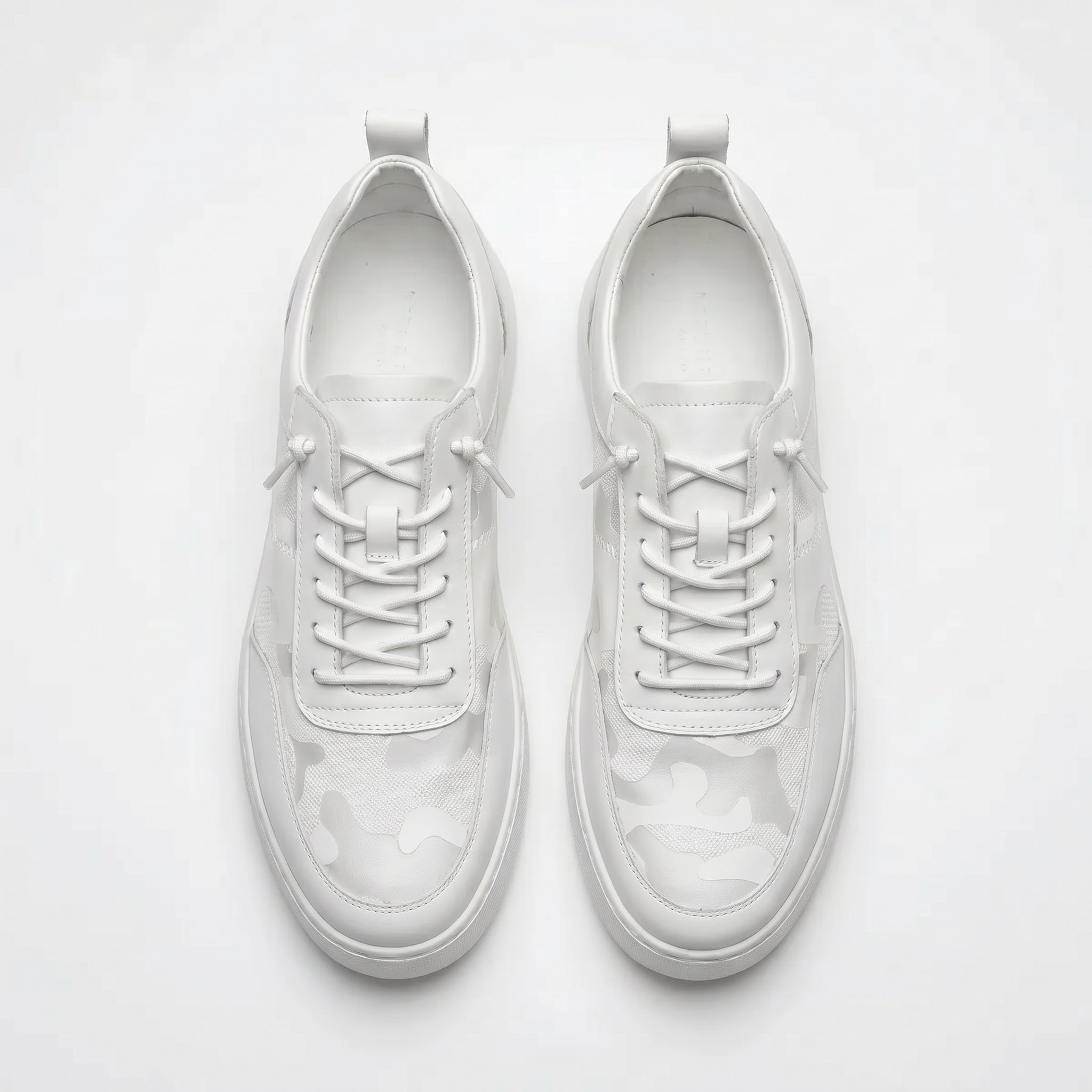 Noah - Men's Casual Low - Top Sneaker - Sneakers - White - Parker&Brooks