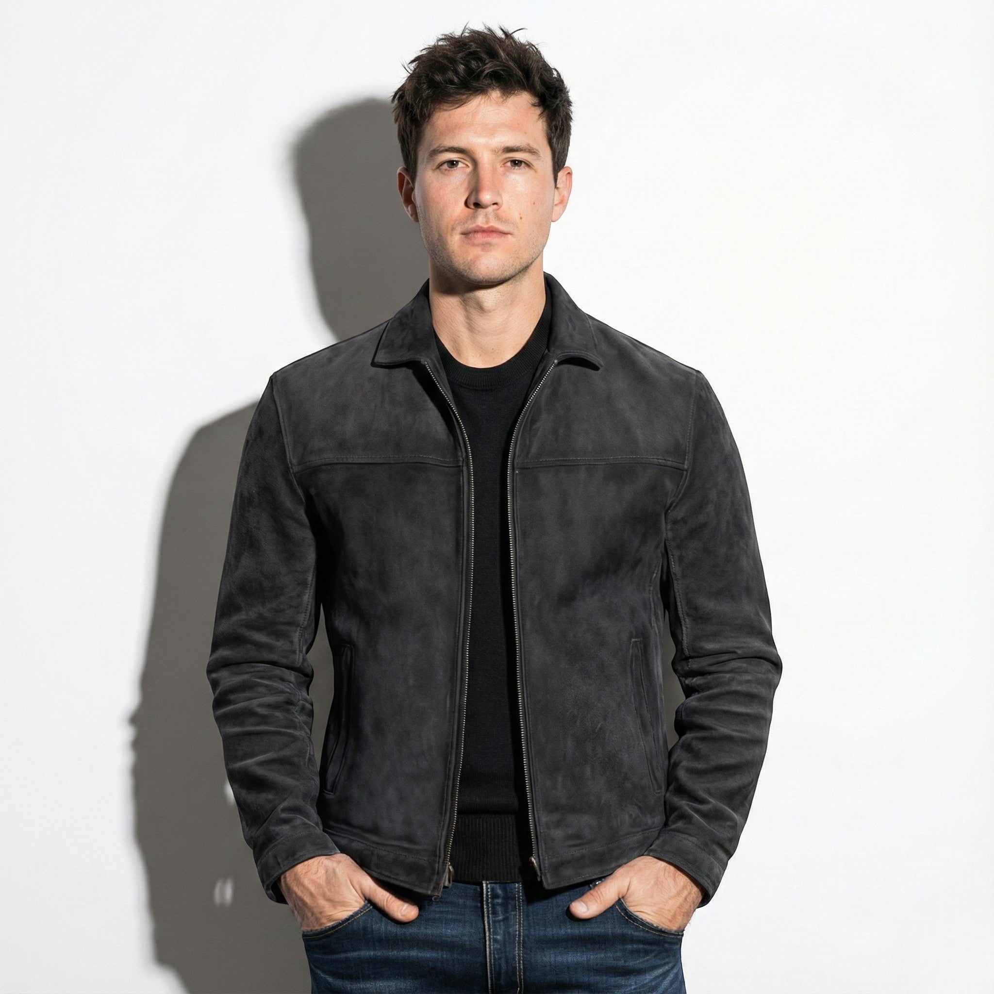 Pedro – Men’s Cotton Jacket with Structured Look