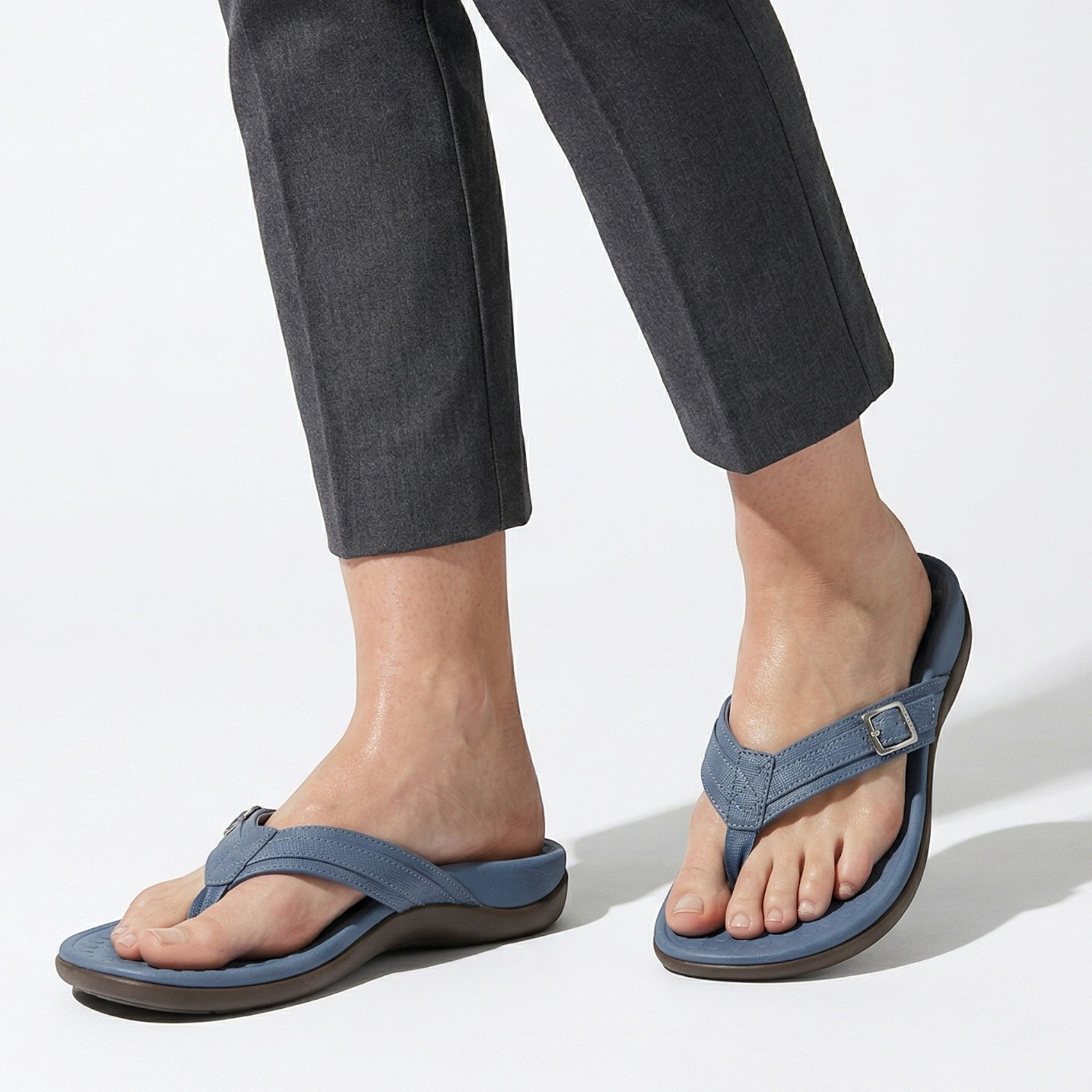 Rossie - Women's Orthopedic Sandals - Sandal - Dark Blue - Parker&Brooks