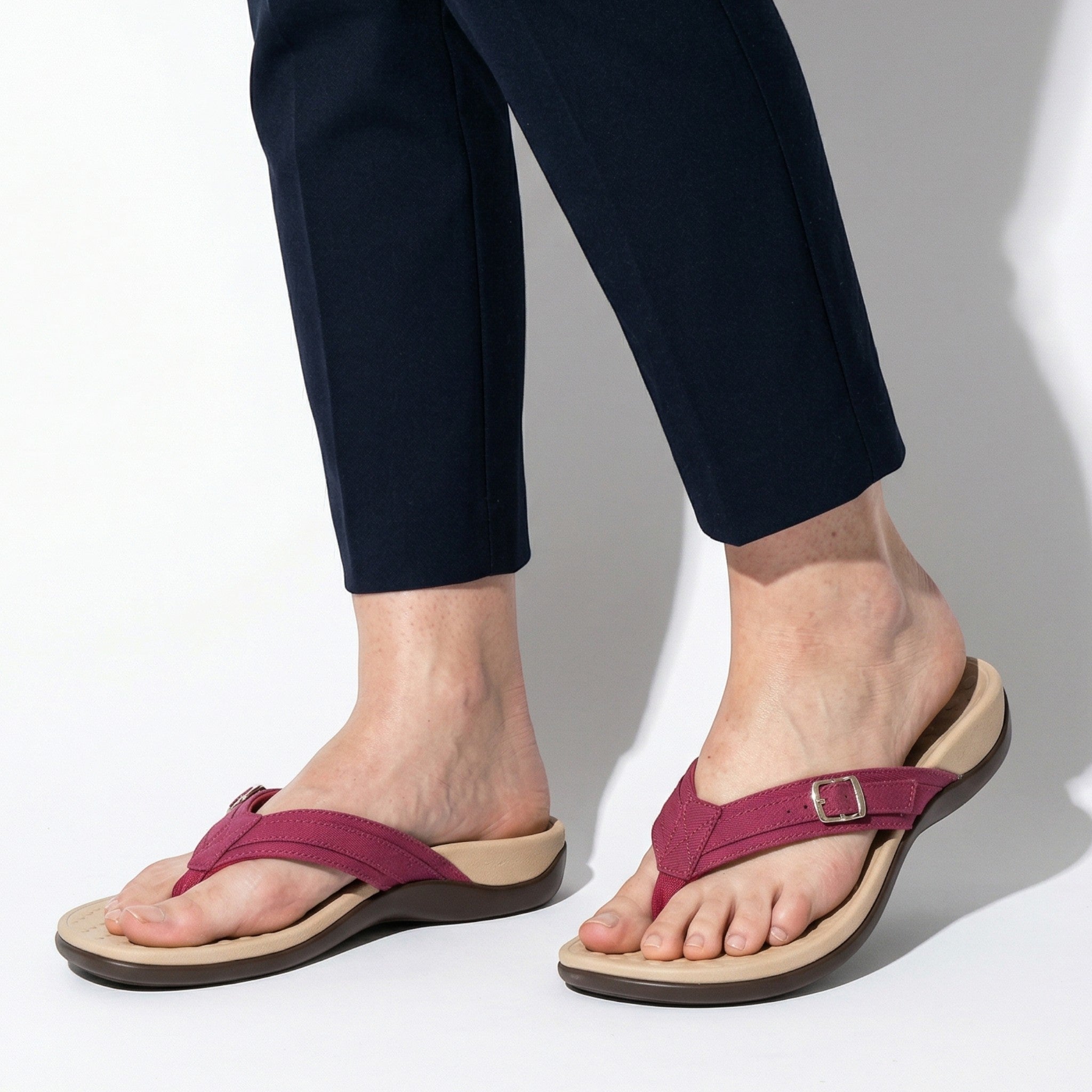 Rossie - Women's Orthopedic Sandals - Sandal - Red - Parker&Brooks