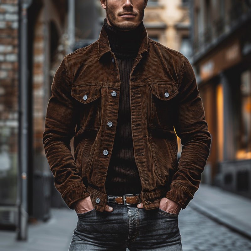 Severin - Vintage Cord Jacket with Lapels