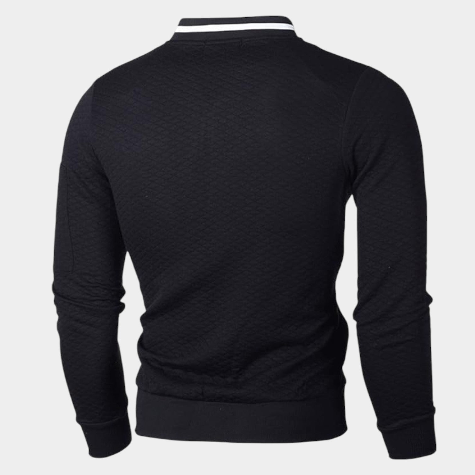 Men's Slim-Fit Zipper Sweater