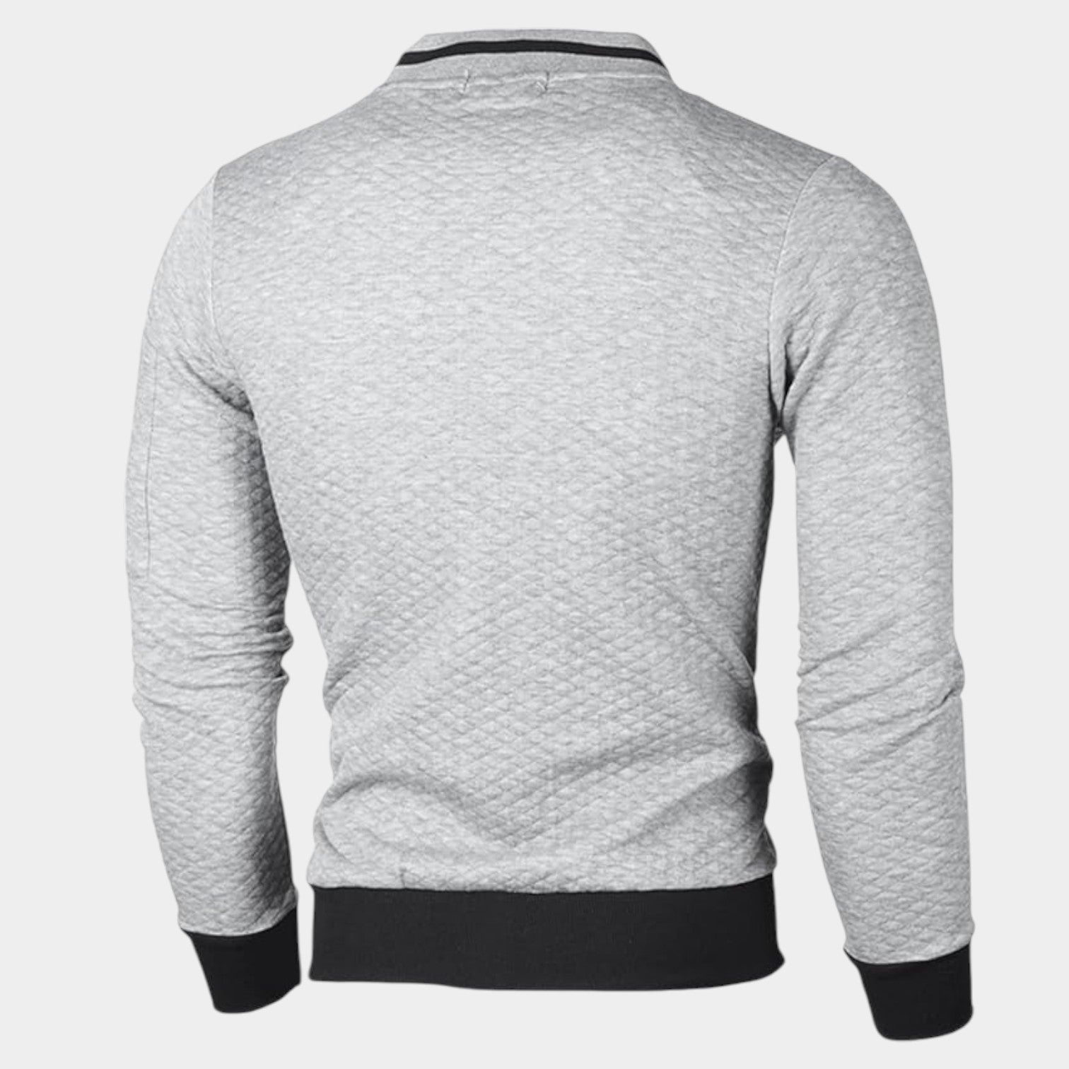 Men's Slim-Fit Zipper Sweater