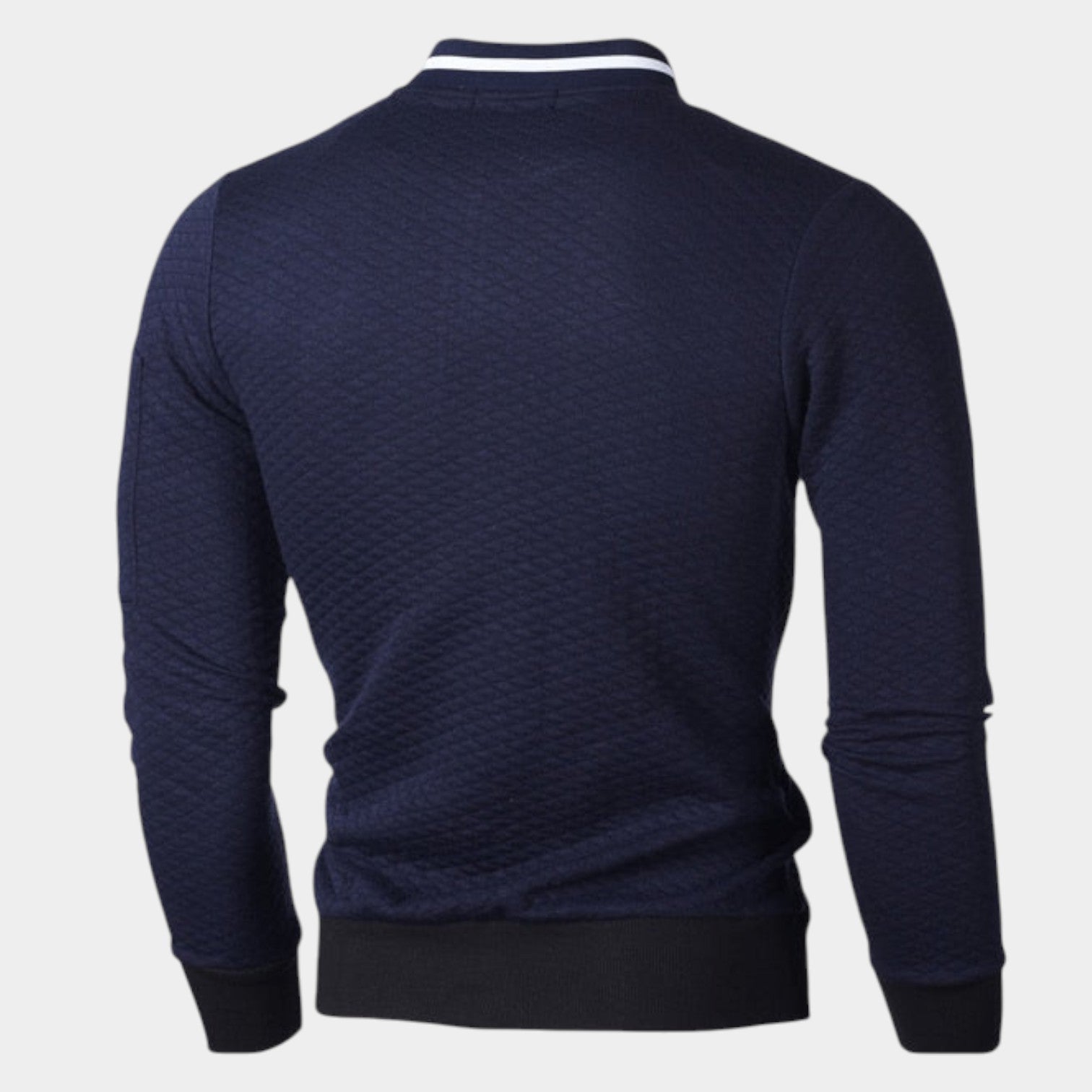 Men's Slim-Fit Zipper Sweater