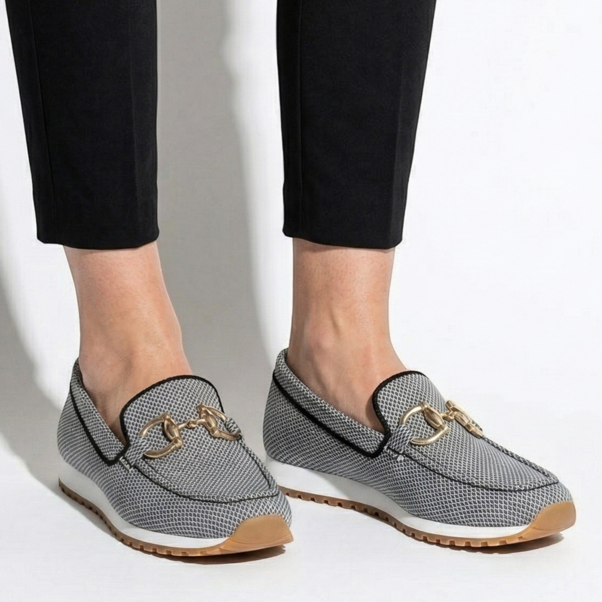 Sophie - Women's Orthopedic Loafers - Sneakers - Gray - Parker&Brooks