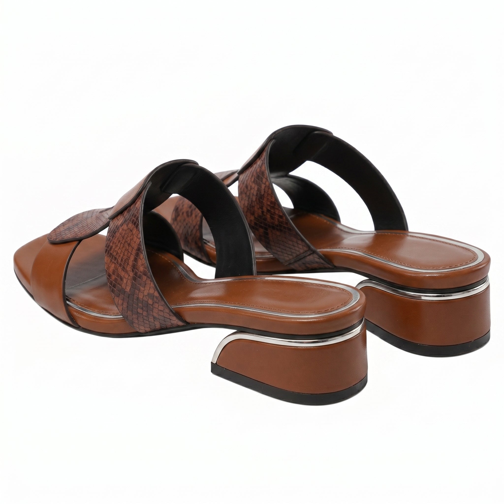Sophie - Women's Strap Sandals - Sandals - Brown - Parker&Brooks