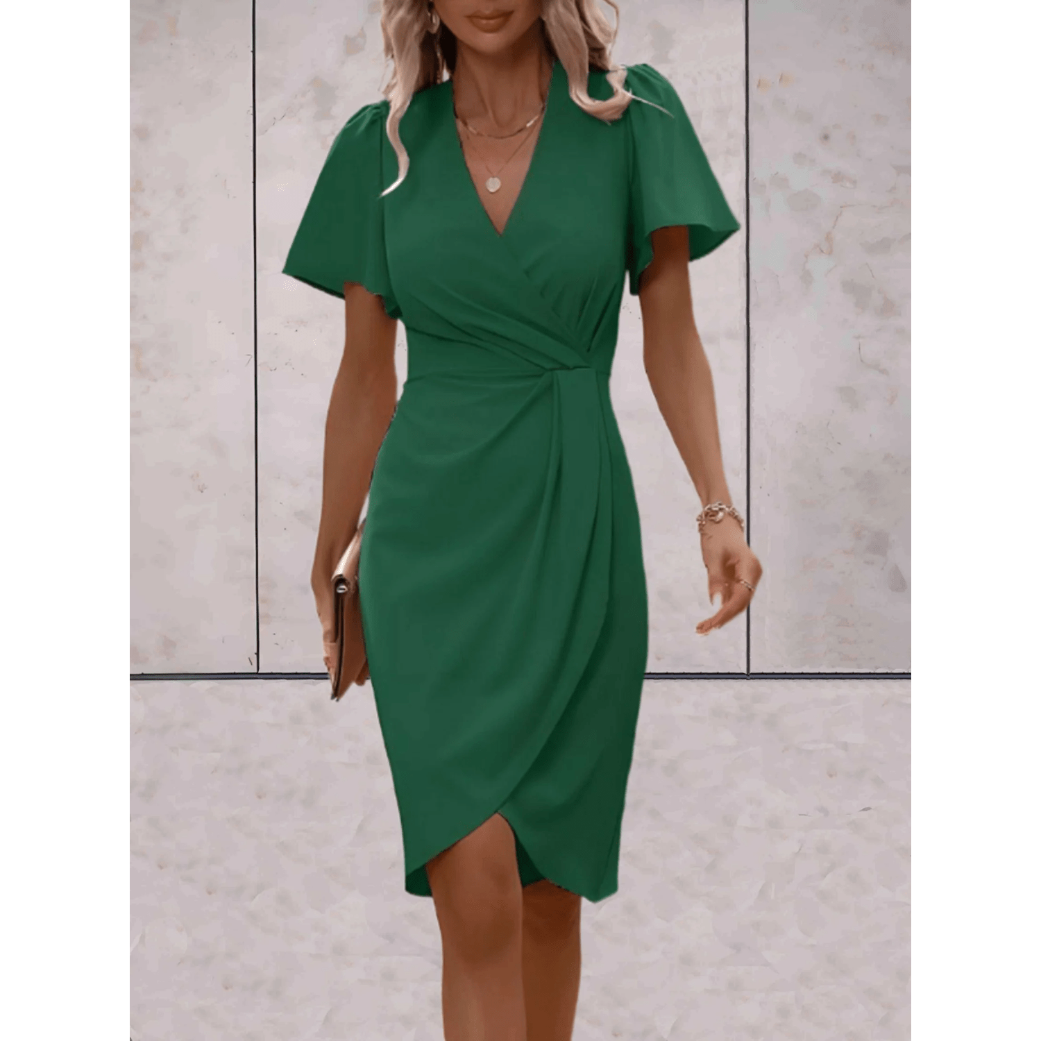 Talia – Elegant Wrap Dress