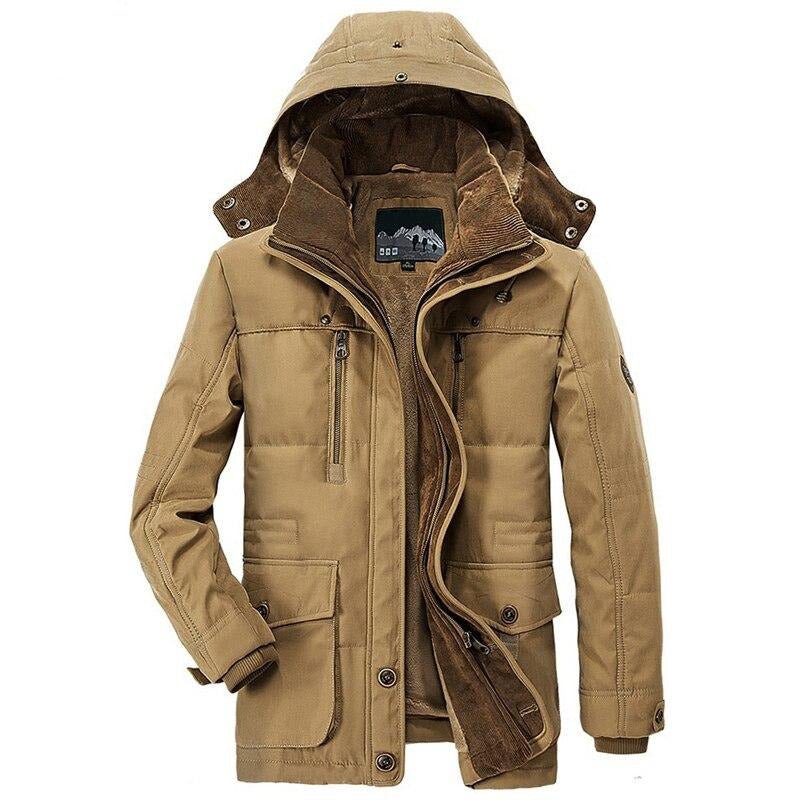 Tillmann - Warm Winter Jacket with Removable Hood