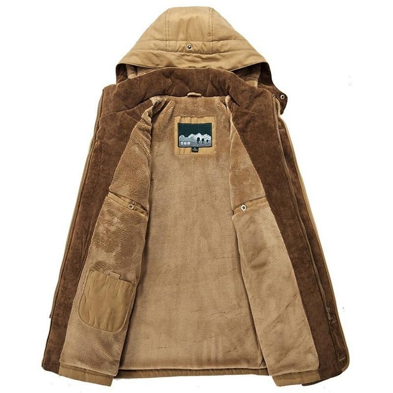 Tillmann - Warm Winter Jacket with Removable Hood