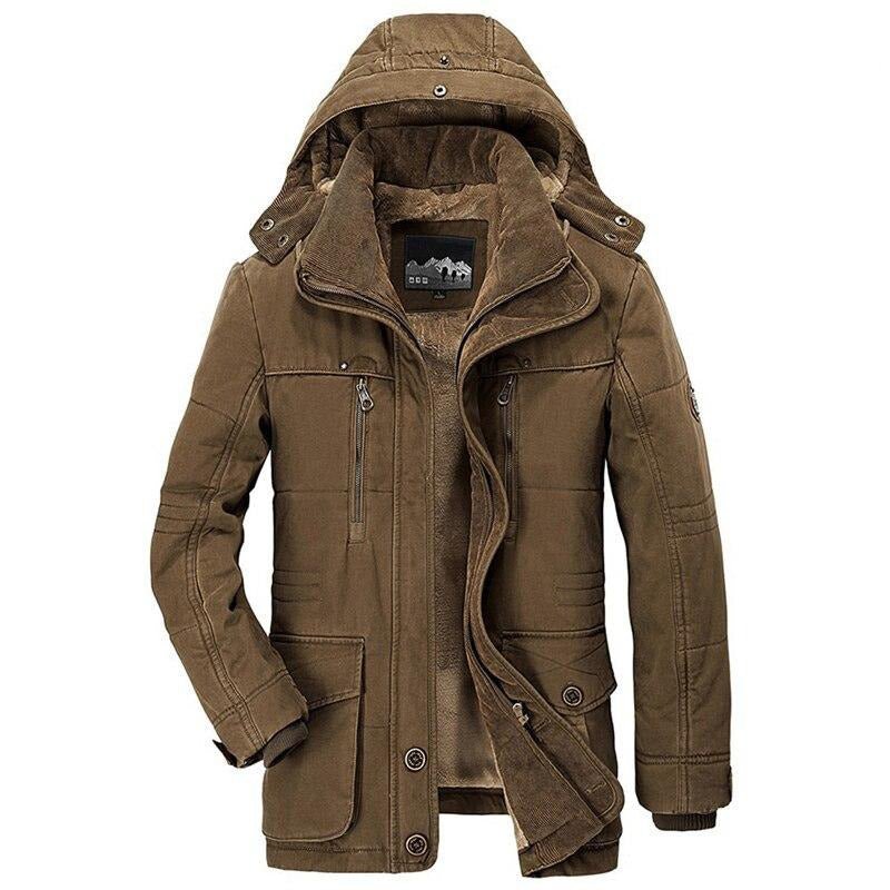 Tillmann - Warm Winter Jacket with Removable Hood