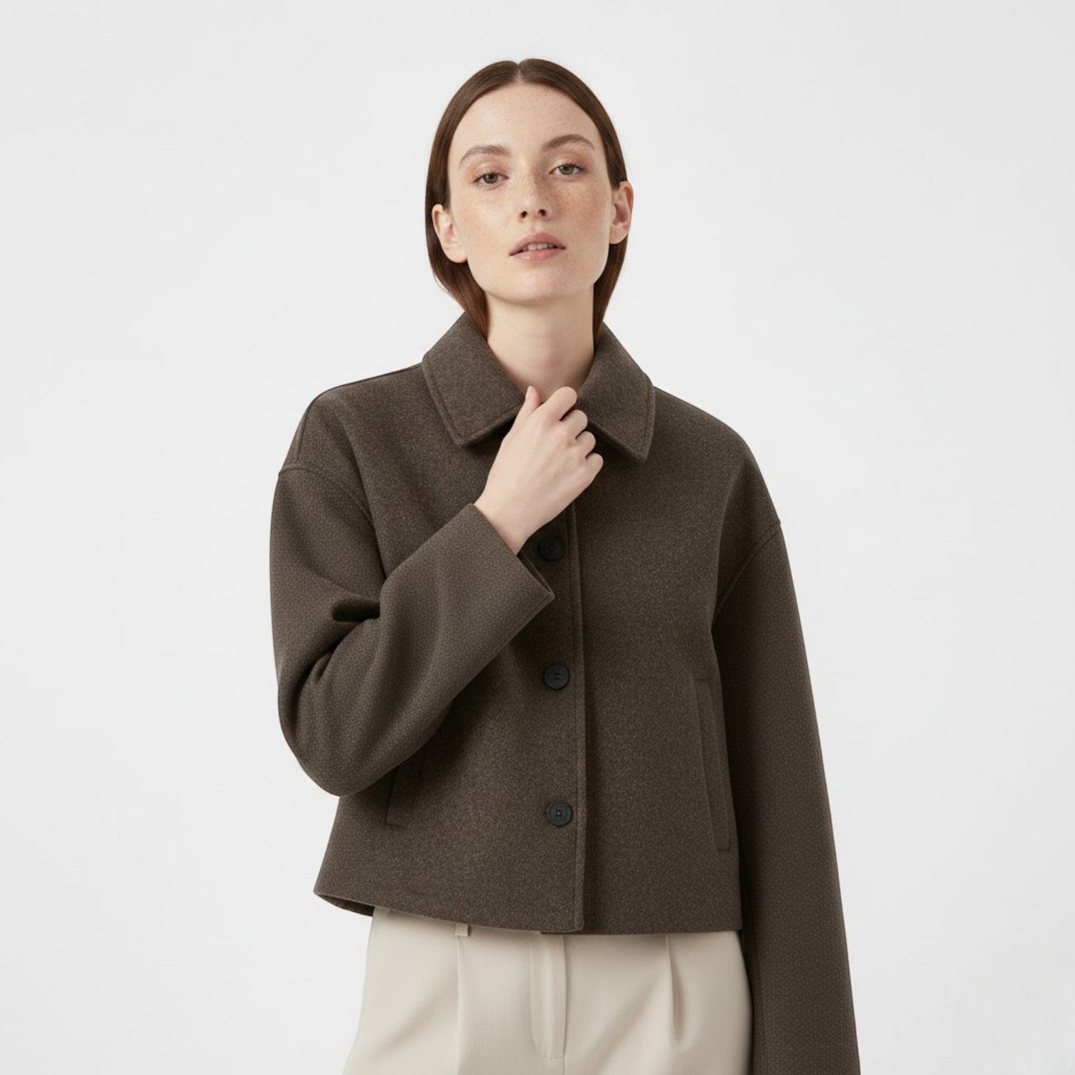 Kharla – Women's Wool Coat Oversized