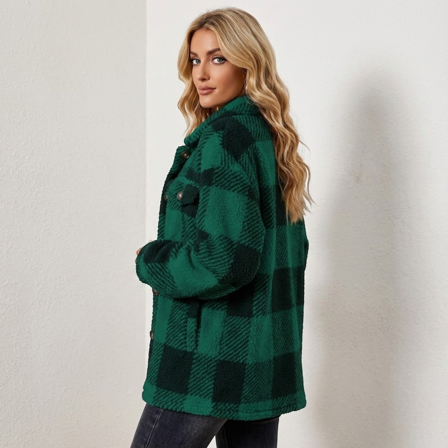 Isalie – Women's Checked Jacket