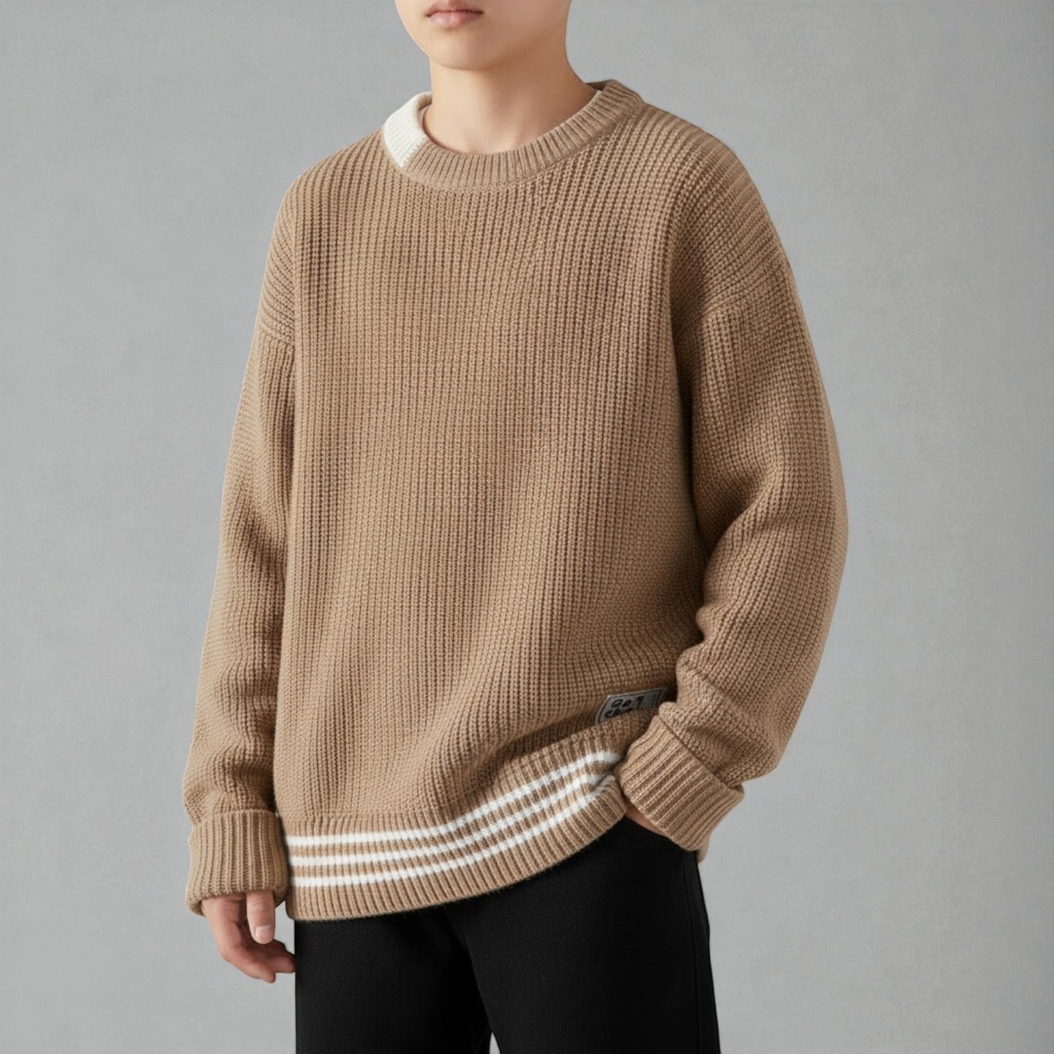 Lunaro – Men's Cotton Crew Neck Sweater