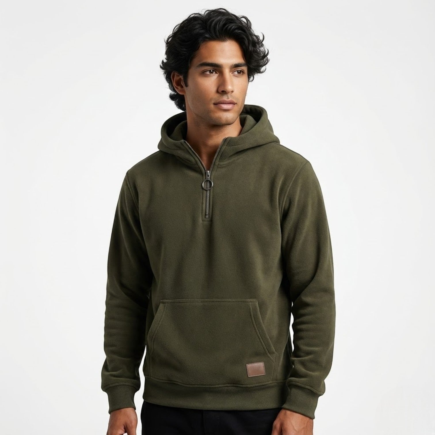Leano – Men's Cotton Zip Hoodie