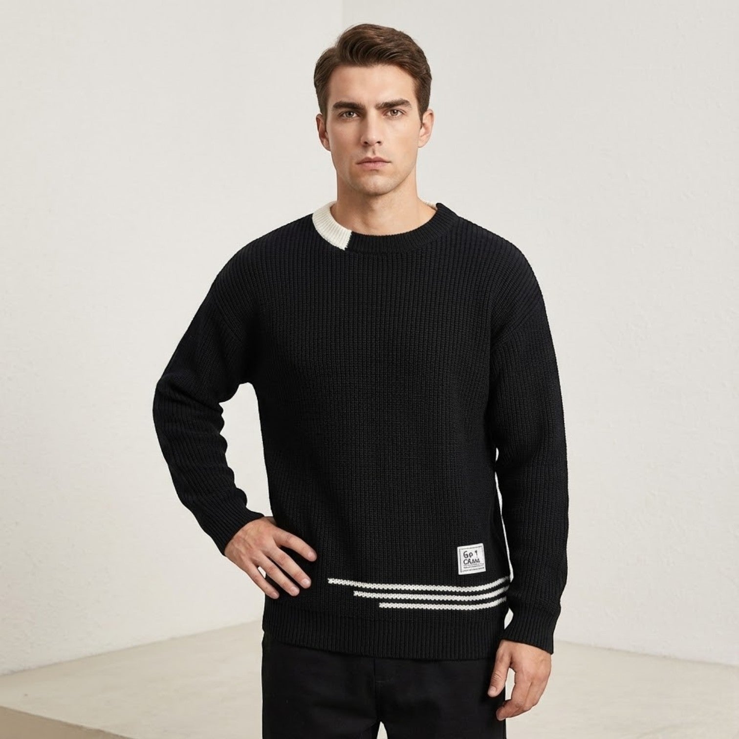 Timon – Men's Cotton Knit Sweater