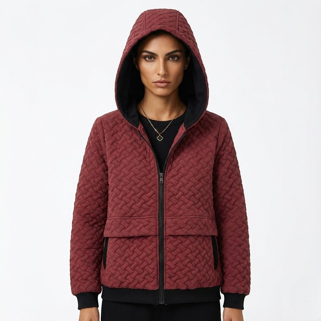 Talia – Women's Wool Jacket with Hood