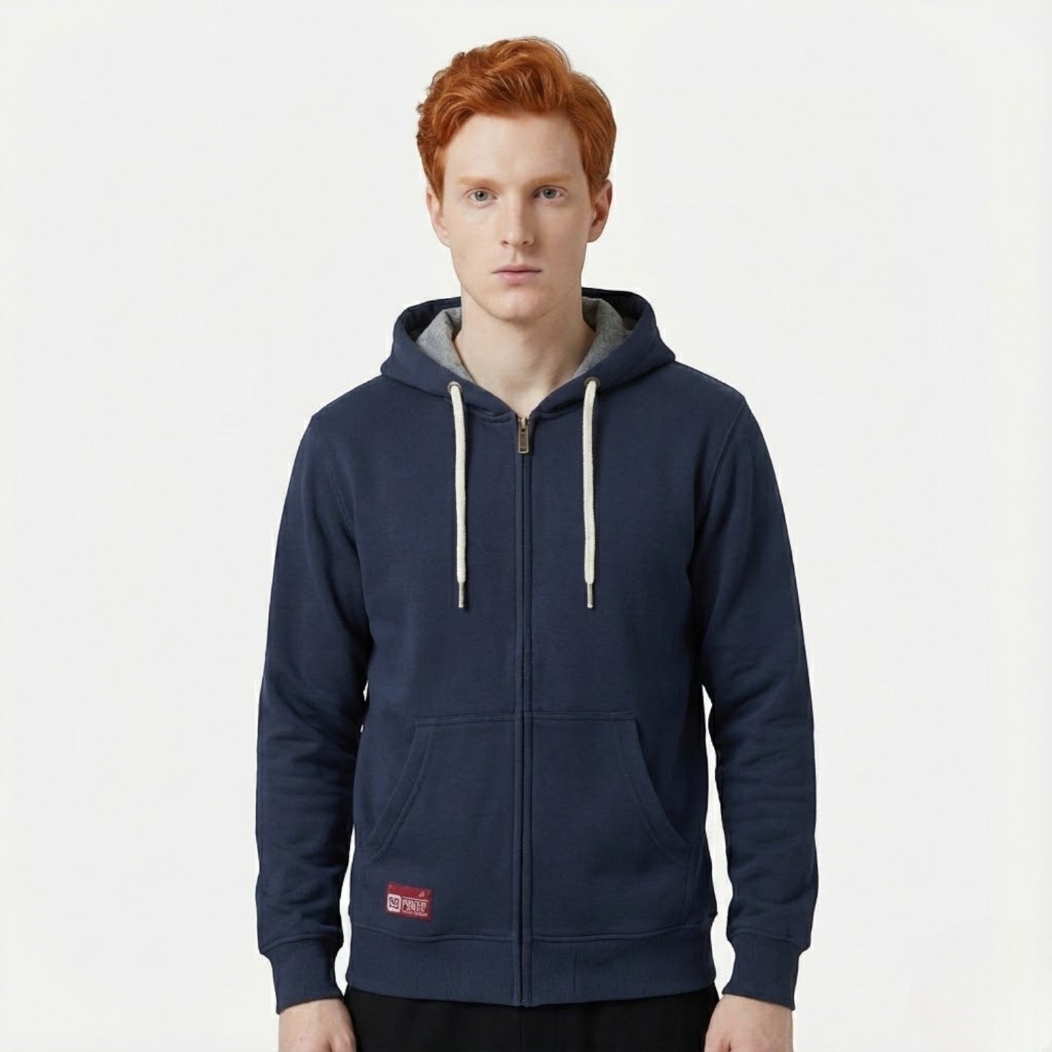 Aksel – Men's Cotton Hoodie Zip