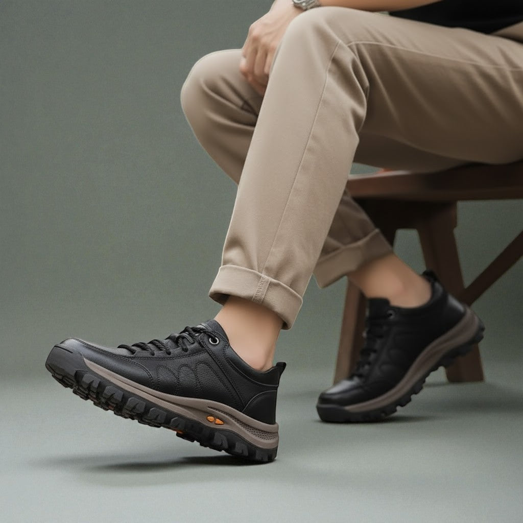 Elian – Men's Leather Shoes Orthopedic Comfortable Running Shoes