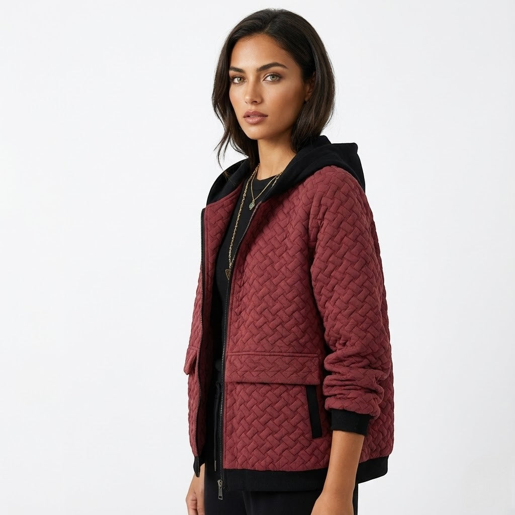 Talia – Women's Wool Jacket with Hood